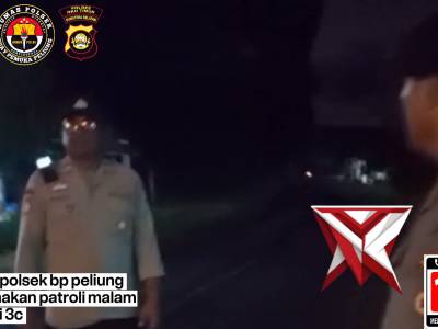 GIAT PATROLI KRYD POLSEK BP PELIUNG