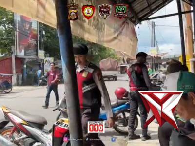 PATROLI SAT SAMAPTA DI OJEK PANGKALAN.