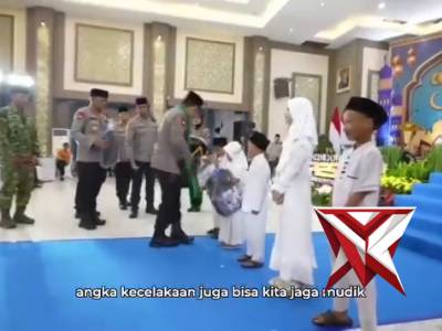 Dalam rangkaian Safari Ramadan di Jawa Timur, Sabtu (15/3). Kapolri Jenderal Polisi Drs. Listyo Sigi - PoliceTube