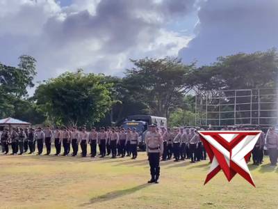 Polres MBD menggelar apel siaga ramadhan 1447 H