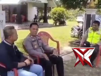 POLRES MUSI RAWAS AMANKAN IBADAH  DI GEREJA ST.KATARINA KEC PURWODADI