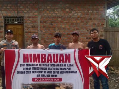 Himbauan PETI Polsek Rawas Ulu - PoliceTube