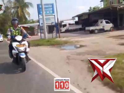 SATLANTAS POLRES OKI HADIR