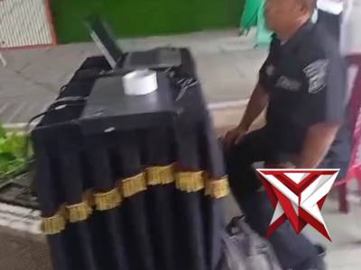 Pelaksanaan vidcon penandatanganan fakta integritas yang dipimpin Kapolda Sumsel