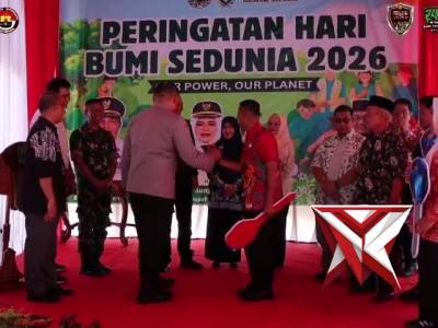 Peringatan hari bumi sedunia Kab. Muara Enim