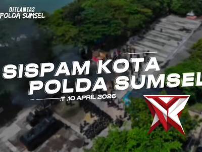 Polda Sumsel Laksanakan Sistem Pengamanan Kota (Sispamkota)