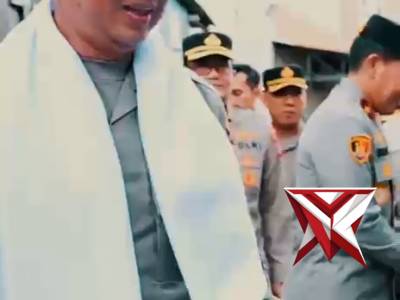 Polda Sumsel bedah rumah (BS)