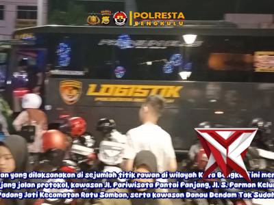 *KRYD Regu IV Polresta Bengkulu Intensifkan Patroli Malam, Antisipasi Balap Liar dan 3C*