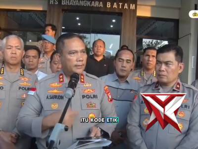 KAPOLDA KEPRI MENEGASKAN PENANGANAN KASUS MENINGGALNYA BRIPDA NS DILAKSANAKAN SECARA TRANSPARAN