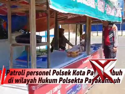 Patroli Personel Polsek Kota Payakumbuh Merupakan kegiatan rutin atau insidental