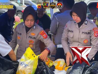 Polres Subang Polda Jabar menggelar Gerakan Pangan Murah