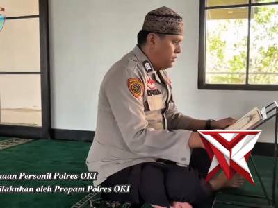 Pembinaan personil oleh Propam Polres OKI - PoliceTube