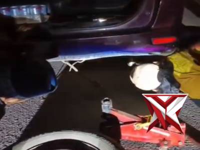 Polisi penolong polsek babat toman