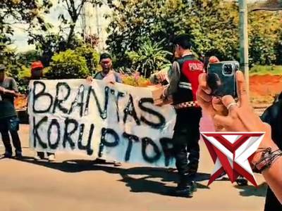 Pengamanan Humanis, Wujud Kepedulian Polsek Muara Beliti Polres Musi Rawas di Tengah Aksi Unjuk Rasa