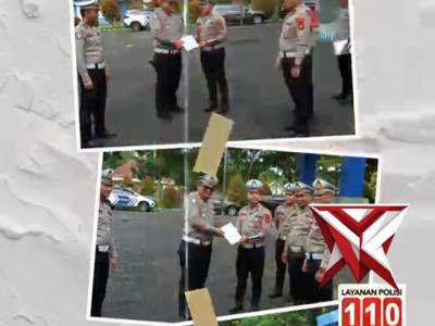 Pemberian penghargaan kepada anggota yang berprestasi