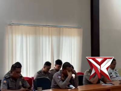 Kapolres Musi Rawas Hadiri Pembukaan Rakernis Gabungan Empat Satker Polri Secara Virtual
