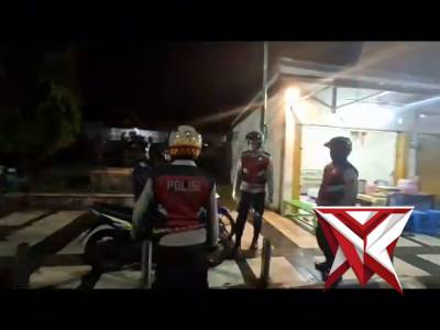 Patroli rutin Satsamapta Polres Prabumulih - PoliceTube