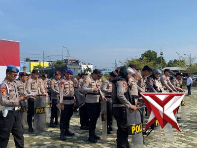 simulasi sispam kota polres oki hadir