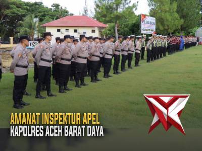 APEL SIAGA BENCANA TAHUN 2026 KABUPATEN ACEH BARAT DAYA. - PoliceTube