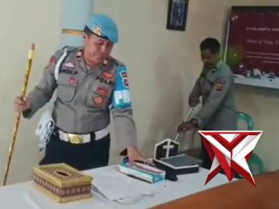 Polsek Purwodadi Melaksanakn Giat Belida di Gereja Santo Yusuf - PoliceTube