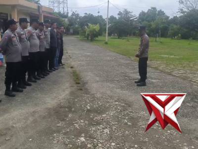 Kasium Memberi Arahan | Polsek Rawas Ulu