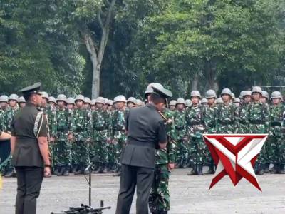 Kapolres Magetan menghadiri upacara pembukaan Pendidikan Pertama Tamtama Infanteri TNI AD Gelombang