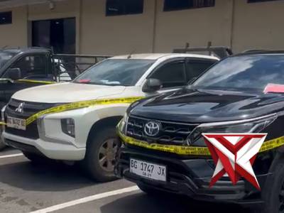 Bb tindak pidana curanmor yang diamankan polda sumsel