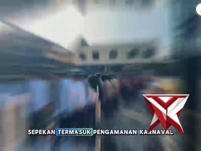 Kapolresta Bengkulu memimpin apel pagi jam pimpinan