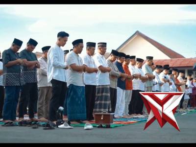 Salat Idul Fitri 1447 H di Polres Kediri Berlangsung Khidmat - PoliceTube