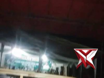 4. Pengamanan Giat di Ponpes Al riyadl Qur'an Nuurul Desa Pandan Sari