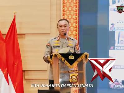 Kapolda Sumsel Irjen Pol. Dr. Sandi Nugroho, S.I.K., S.H., M.Hum. menegaskan perubahan paradigma per