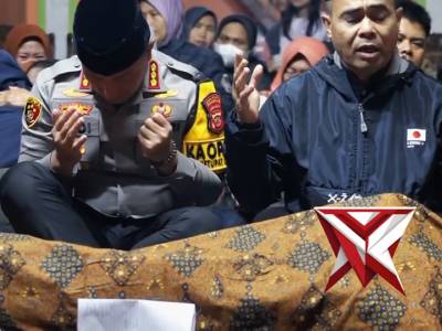Takziah Kapolresta Bandung Kepada Korban Meninggal Dunia Insiden Ambruknya Pasar Soreang,Kabupaten B