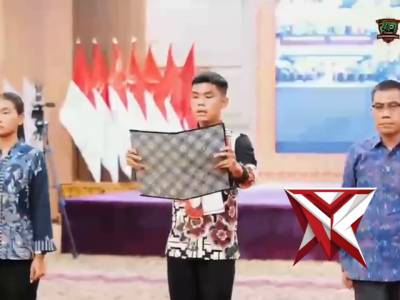 Upacara pengambilan sumpah dan penandatangan pakta integritas penerimaan terpadu anggota polri - PoliceTube