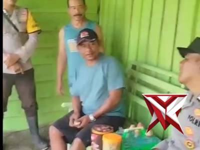 Himbauan personil polres Muba untuk tidak membakar hutan