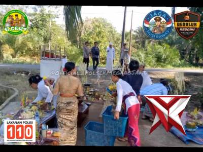 Polsek Megang Sakti giat Pam ibadah - PoliceTube