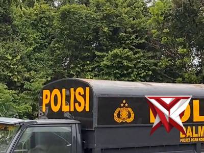Pengmanan aksi Damai Masyarakat Desa Tebing suluh kec. Lempuing Kab. OKI terhadap PT BCP (Buluh cawa - PoliceTube