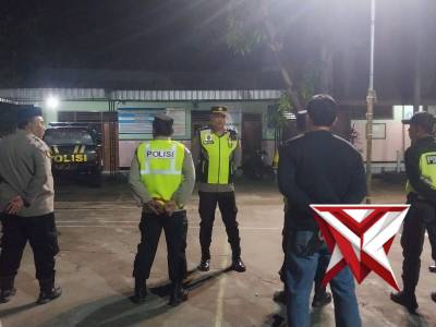 Polsek Sukorejo Laksanakan Pelayanan Pengamanan Pentas Seni Wayang Kulit