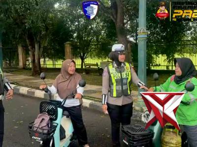 Satlantas Polres Musi Rawas Tegaskan Larangan Sepeda Listrik di Jalan Raya - PoliceTube