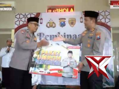 Polres Probolinggo melaksanakan Binrohtal sebagai upaya membentuk anggota yang humanis, berintegrita - PoliceTube