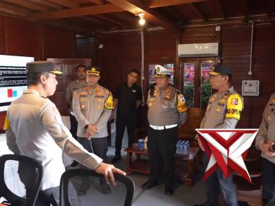 nspektur Pengawasan Umum (Irwasum) Polri Komjen Pol. Wahyu Widada meninjau secara langsung kesiapan