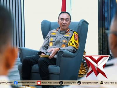 Kapolda Sumsel terima lawatan kerja KEMENIMIPAS Provinsi Sumsel, 19