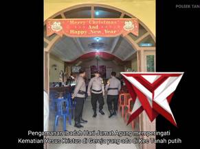 pengamanan hari jumat agung oleh polsek tanah putih - PoliceTube