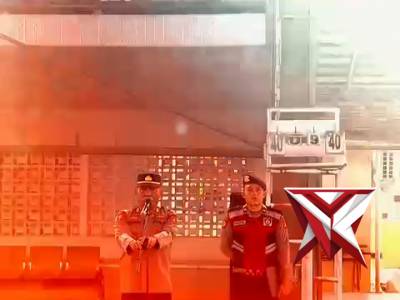 Apel pagi polres musirawas