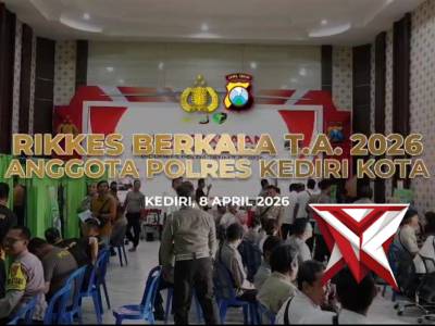 RIKKES BERKALA T. A 2026 PERSONEL POLRES KEDIRI KOTA