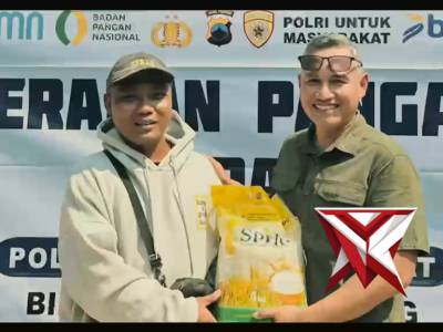Biro SDM Polda Jateng Melaksanakan Gerakan Pangan Murah Untuk Masyarakat - PoliceTube