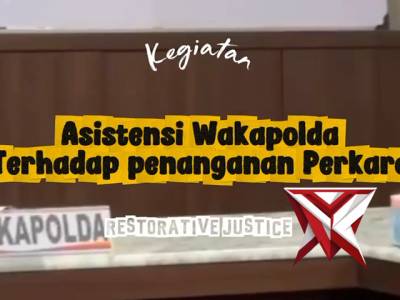 ATENSI WAKAPOLDA SUMSEL TERHADAP PENANGANAN PERKARA