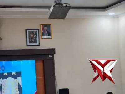 Kapolres Musi Rawas Hadiri Pembukaan Rakernis Gabungan Empat Satker Polri Secara Virtual