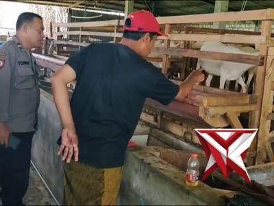 PATROLI HARKAMTIBMAS POLSEK BALONGPANGGANG