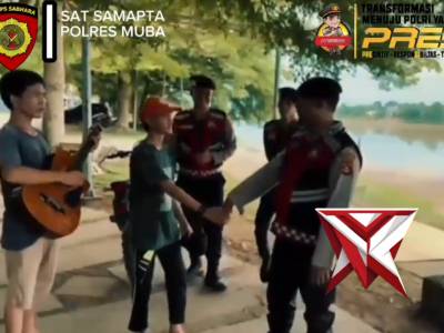 Giat Patroli Anggota Satmapta polres muba