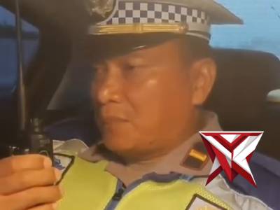 SATLANTAS POLRES OKI HADIR